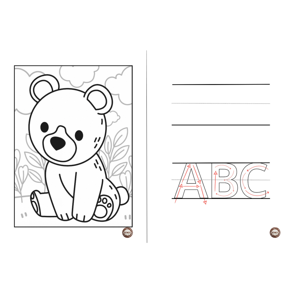 My first coloring book