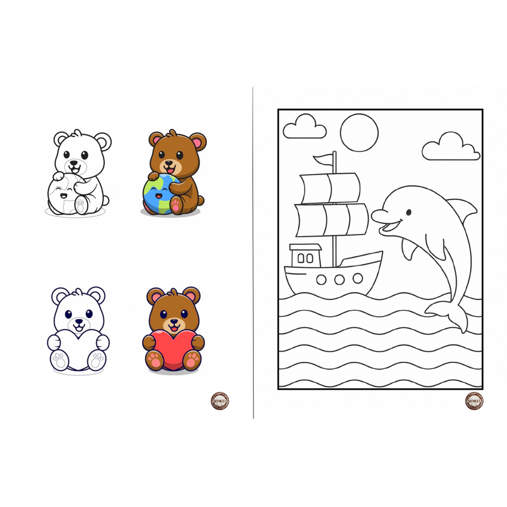 My first coloring book