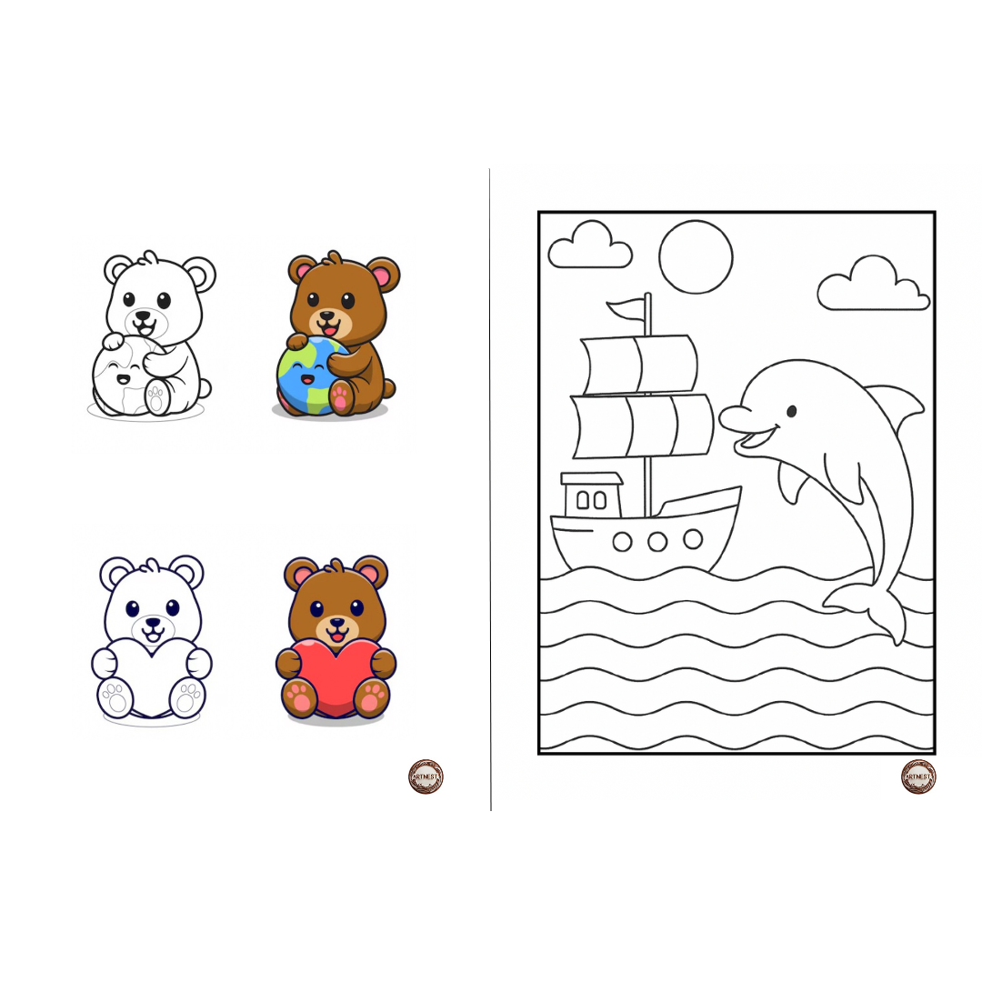 My first coloring book