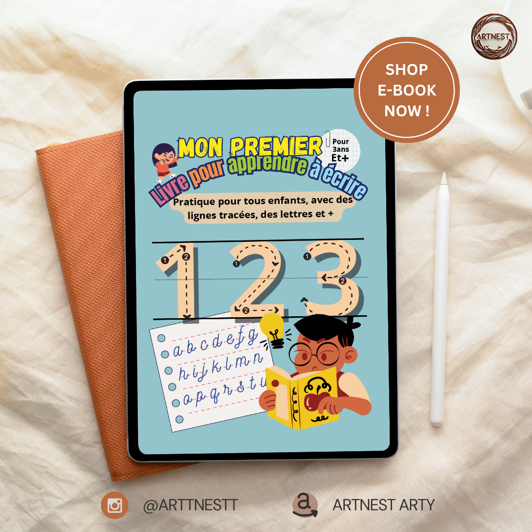 My first book to learn how to write